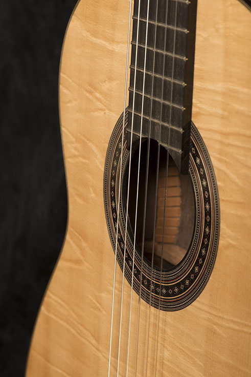 Guitar Body and Sound Box | Daryl Perry Classical Guitars