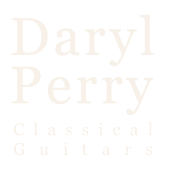 Handmade classical guitars by Canadian luthier, Daryl Perry. They are among the finest being made today in the tradition of Torres, Hauser, Simplicio, and Romanillos.